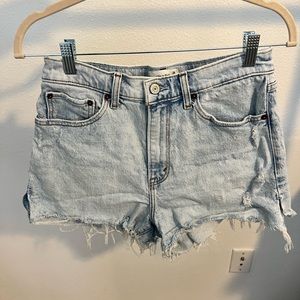 Abercrombie & fitch high rise mom shorts